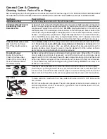 Preview for 16 page of Kenmore C970-68802 Series Use & Care Manual