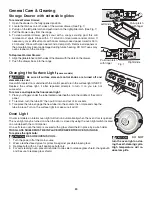 Preview for 20 page of Kenmore C970-68802 Series Use & Care Manual