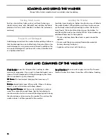 Preview for 10 page of Kenmore C978-97222 Use & Care Manual