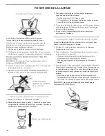 Preview for 38 page of Kenmore C978-97322 Use & Care Manual