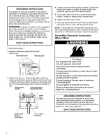 Предварительный просмотр 4 страницы Kenmore Clothes Dryer Installation And Owner'S Manual