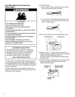 Предварительный просмотр 8 страницы Kenmore Clothes Dryer Installation And Owner'S Manual