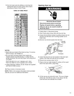 Предварительный просмотр 15 страницы Kenmore Clothes Dryer Installation And Owner'S Manual