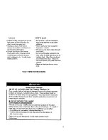 Preview for 5 page of Kenmore Coldspot Use And Care Instructions Manual