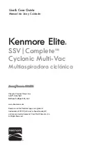 Kenmore Complete SSV Use & Care Manual preview