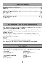 Preview for 2 page of Kenmore Complete SSV Use & Care Manual