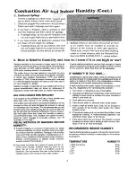 Preview for 4 page of Kenmore Condensing gas furnaces User'S Information Manual