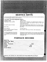 Preview for 12 page of Kenmore Condensing gas furnaces User'S Information Manual