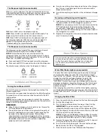 Preview for 6 page of Kenmore Counter Depth Elite Use & Care Manual