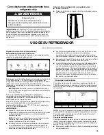 Preview for 15 page of Kenmore Counter Depth Elite Use & Care Manual