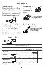 Предварительный просмотр 11 страницы Kenmore CROSSOVER DU3017 Use & Care Manual