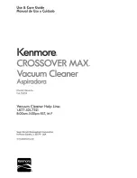 Kenmore CROSSOVER MAX 116.10325 Use & Care Manual preview