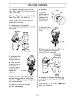 Preview for 17 page of Kenmore CROSSOVER MAX 116.10325 Use & Care Manual