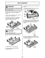 Preview for 20 page of Kenmore CROSSOVER MAX 116.10325 Use & Care Manual