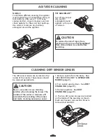 Preview for 20 page of Kenmore CROSSOVER ULTRA Use & Care Manual