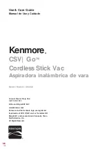 Kenmore CSV Go DS4020 Manual preview