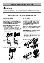 Preview for 14 page of Kenmore CSV Go XL DS4030 Manual