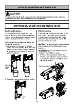 Preview for 13 page of Kenmore CSV Go XL Use & Care Manual