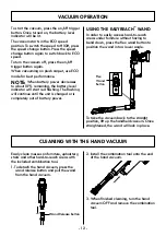 Предварительный просмотр 12 страницы Kenmore CSV Max Use & Care Manual