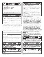 Preview for 2 page of Kenmore D02 M90230 Use & Care Manual