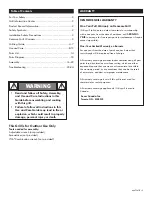 Preview for 3 page of Kenmore D02 M90230 Use & Care Manual