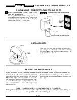 Preview for 20 page of Kenmore DELUXE-VALVE-SOFTENER-INSTALLATION Installation Manual