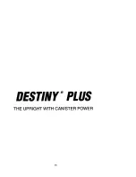 Preview for 15 page of Kenmore DESTINY PLUS 204.3699969 Owner'S Manual