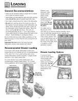 Preview for 8 page of Kenmore DRAWER DISHWASHER 465.1332 Use & Care Manual