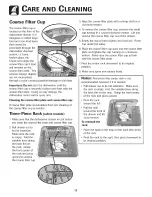 Preview for 18 page of Kenmore DRAWER DISHWASHER 465.1332 Use & Care Manual