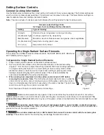 Preview for 6 page of Kenmore Electric cooktop Use & Care Manual