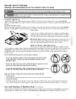 Preview for 9 page of Kenmore Electric cooktop Use & Care Manual