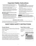 Preview for 5 page of Kenmore ELECTRIC RANGE 790.466 Use & Care Manual