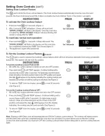 Preview for 16 page of Kenmore ELECTRIC RANGE 790.466 Use & Care Manual