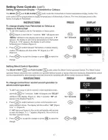 Предварительный просмотр 17 страницы Kenmore ELECTRIC RANGE 790.466 Use & Care Manual