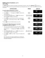 Preview for 19 page of Kenmore ELECTRIC RANGE 790.466 Use & Care Manual