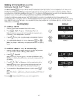 Предварительный просмотр 28 страницы Kenmore ELECTRIC RANGE 790.466 Use & Care Manual