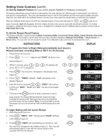 Предварительный просмотр 31 страницы Kenmore ELECTRIC RANGE 790.466 Use & Care Manual