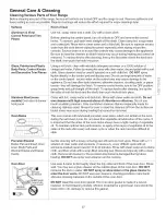 Preview for 37 page of Kenmore ELECTRIC RANGE 790.466 Use & Care Manual