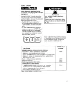 Preview for 21 page of Kenmore Elictronic 27" Wide Electric Dryers Owner'S Manual