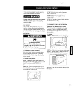 Preview for 31 page of Kenmore Elictronic 27" Wide Electric Dryers Owner'S Manual