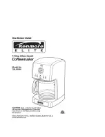 Kenmore ELITE 100.90006 Use And Care Manual preview