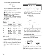 Предварительный просмотр 10 страницы Kenmore ELITE 110.C8508 Use & Care Manual