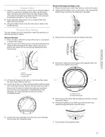 Предварительный просмотр 11 страницы Kenmore ELITE 110.C8508 Use & Care Manual