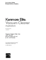 Preview for 1 page of Kenmore Elite 116.31150 Use & Care Manual