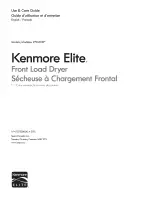 Kenmore Elite 137500000A Use & Care Manual предпросмотр