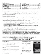 Preview for 2 page of Kenmore Elite 318205329A Use & Care Manual