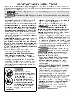 Preview for 3 page of Kenmore Elite 318205329A Use & Care Manual