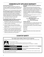 Предварительный просмотр 4 страницы Kenmore ELITE 44082 Use & Care Manual