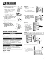 Предварительный просмотр 9 страницы Kenmore Elite 596.76045700 Use & Care Manual