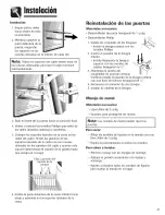 Предварительный просмотр 41 страницы Kenmore Elite 596.76045700 Use & Care Manual